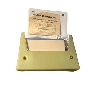 Vtg Knapp Monarch Portable Travel Hair Dryer No. 11-505 CLEAN WORKS